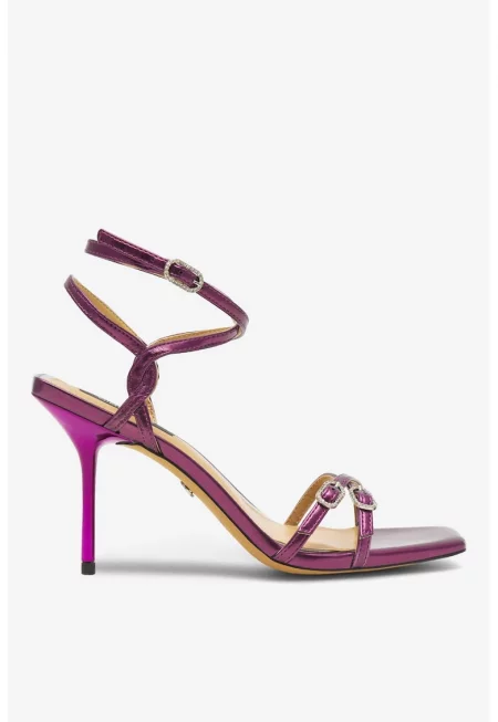 Дамски сандали  5905588473473 - Синтетичен цвят - Лилав - Виолетов