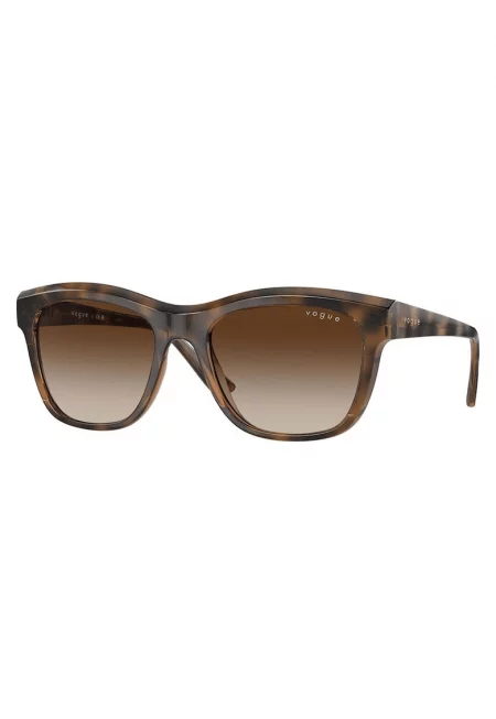 Дамски слънчеви очила -  Nylon - Dark Havana/Light Brown - 54-19-140