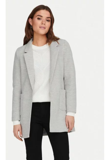 Дамско яке -  304783685 - Рециклиран полиестер/Памук - Сиво - Сив