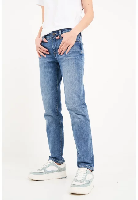 Дънки Boyfriend - Син