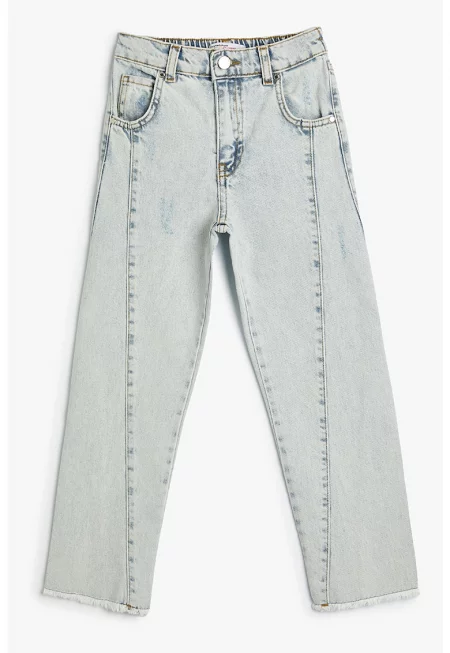 Дънки със захабен ефект