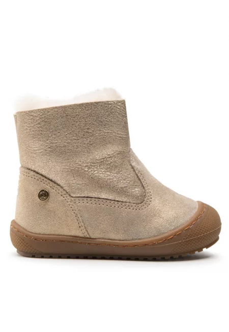 Детски спортни обувки  301386018 - Велур/Естествена кожа - 22 EU - Златни