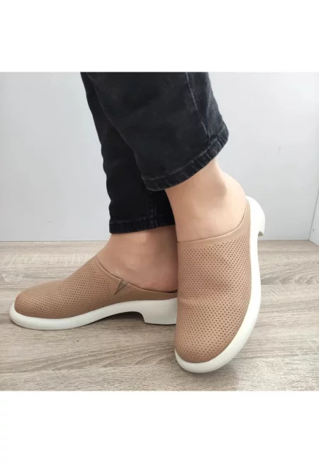 Ежедневни сабо дамски  8424Z Бежов - Бежов - Бежов