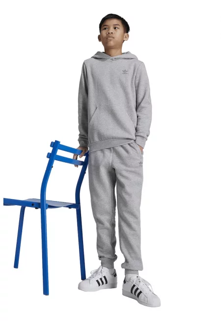 Худи с памук с джоб кенгуру