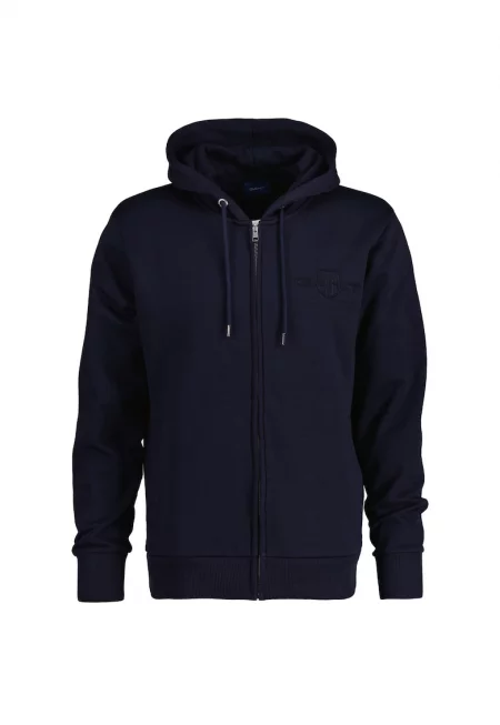 Худи с цип - Ултрамарин синьо