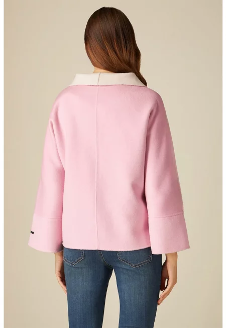 Късо палто с вълна