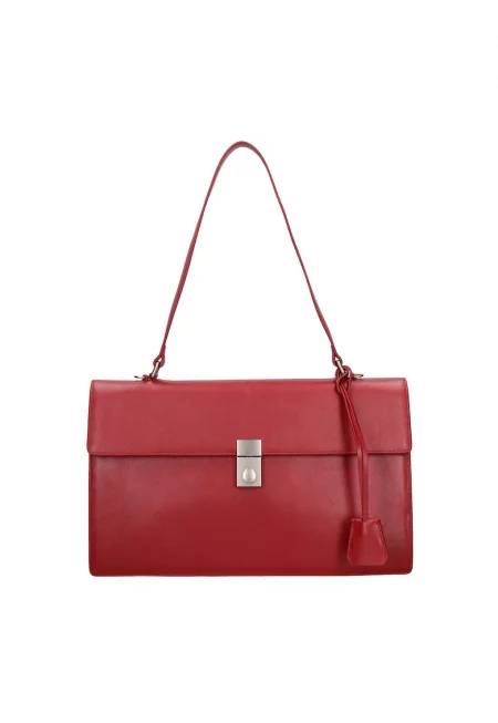 Кожена чанта за рамо Ereba Ultra - Бордо