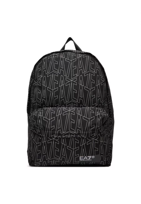 Мъжка раница -  Emporio Armani - текстил - черен