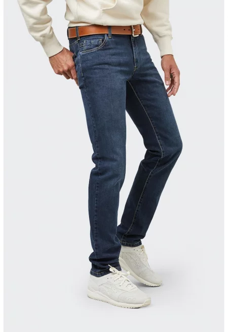 Мъжки панталони M - 5 от Meyer Slim 6207/18 син