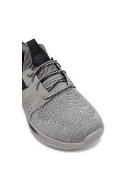 Мъжки спортни обувки - 210811 -  Текстил - Сив