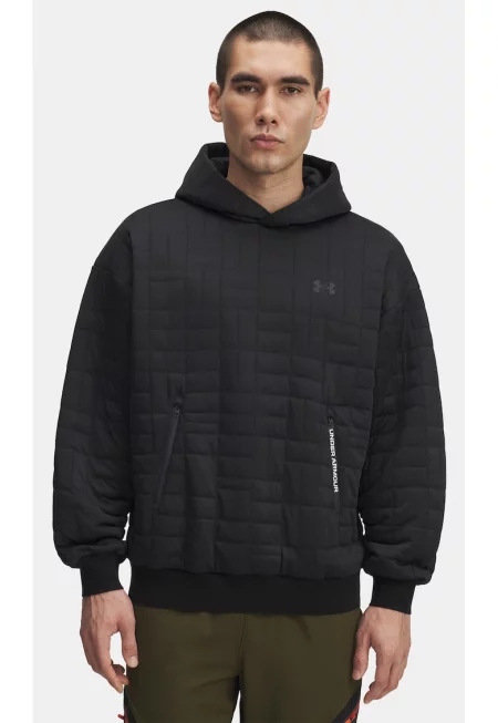 Мъжки суитшърт  Under Armour UA Unstoppable Flc Txtr Hdy-BLK Черен