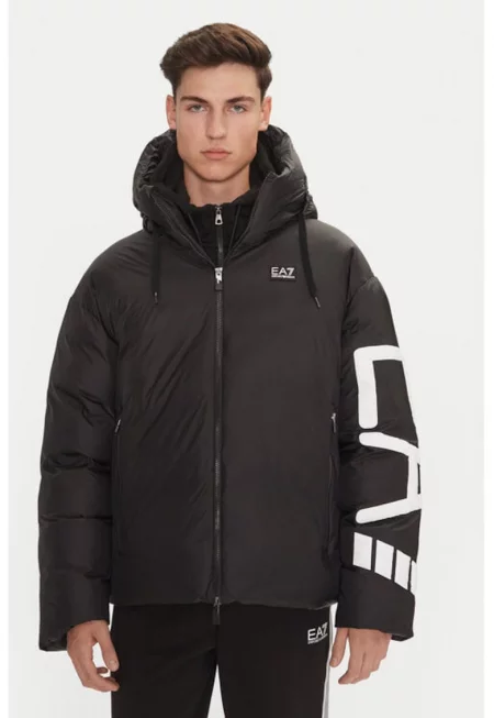 Мъжко яке - Emporio Armani  304211867 - Полиамид - - Черен