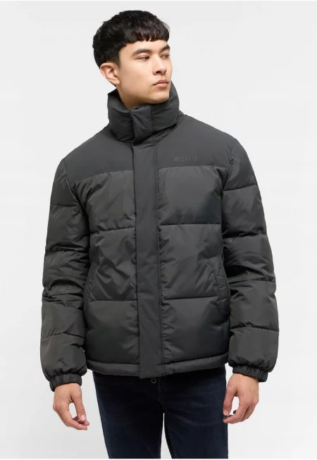 Мъжко яке -  Oakfield - Regular Fit - Класически дизайн - Дълги ръкави - 2 джоба - С цип - Памук - 3XL INTL - Черно