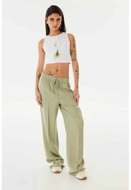 Памучен къс топ