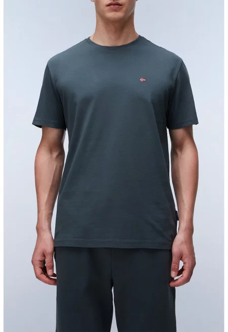 Памучна тениска Salis със стандартна кройка