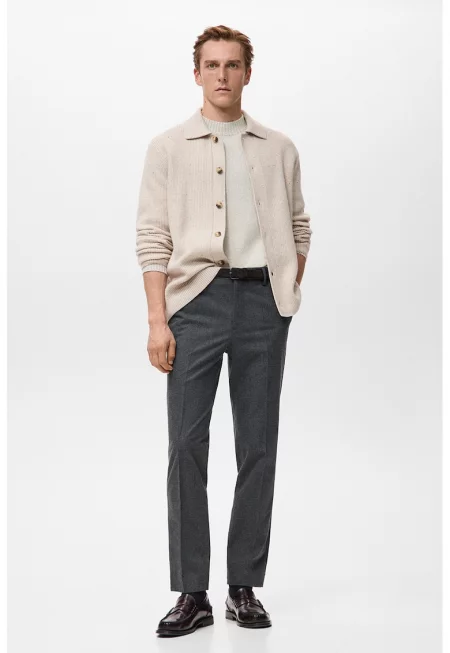 Поло с бижутерски копчета - Бял