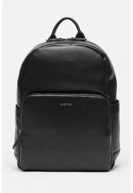 Раница от еко кожа Horizon с регулиращи се презрамки - Черен