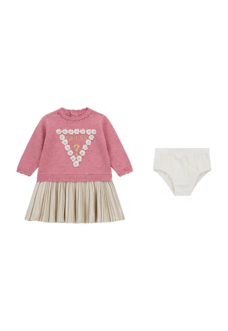 Рокля с дизайн 2в1 с лого и гащички - 2 части