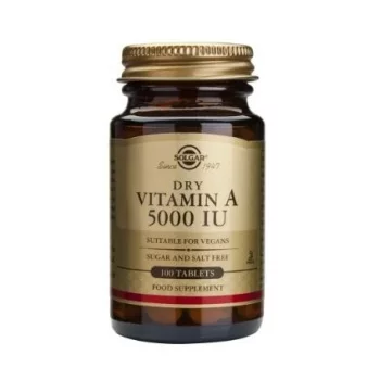 СОЛГАР Витамин А 5000 IU табл. x 100