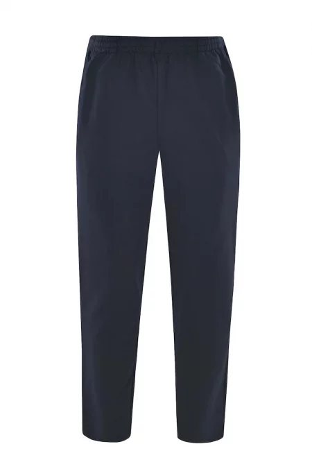 Спортен панталон 12111 с къс цип - Син