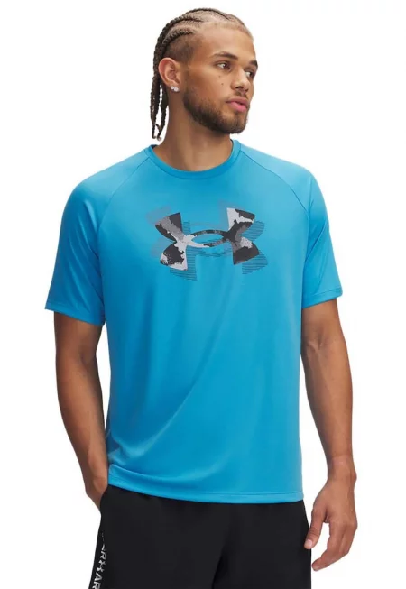 Спортна тениска с ръкави реглан