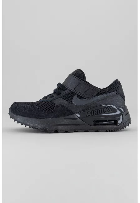 Спортни обувки Air Max SYSTM с велур - Черен