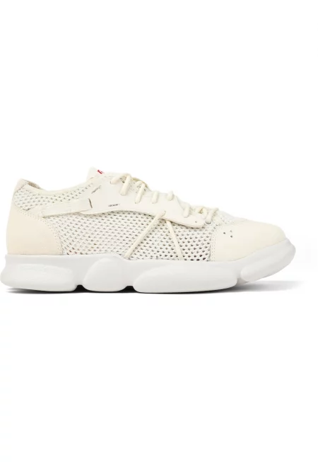 Спортни обувки Karst 23759 с мрежести зони - Бял