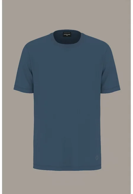 Тениска Regular Fit с кръгло деколте 30041304 - Син