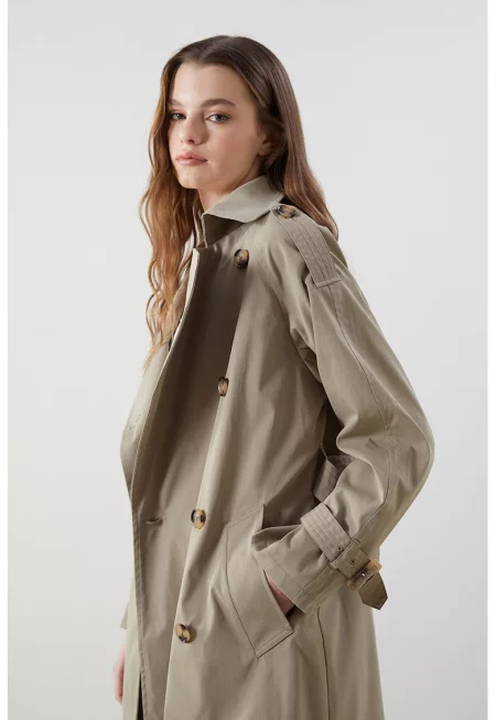 Тренч с колан