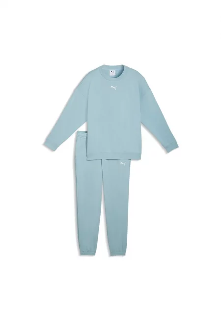 Тренировъчен екип  Essentials Oversized JR 693395-47 - Момичета - Син