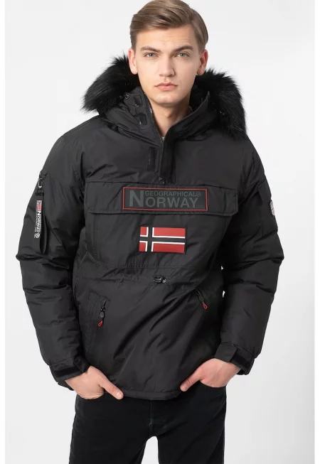 Яке Bruno с качулка и лого - без закопчаване