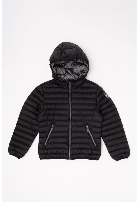 Яке с патешки пух - Черен