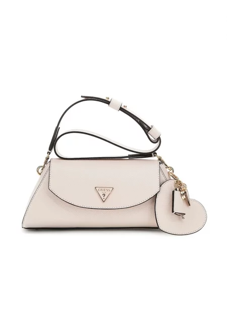 Чанта през рамо от еко кожа с висулки