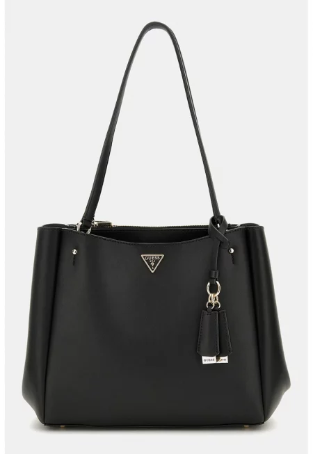 Чанта за рамо от еко кожа и метално лого