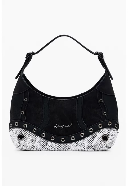 Чанта за рамо с контрасти