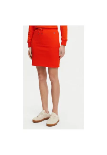 Дамска пола -  305366993 - Памук - Оранжев - Оранжев