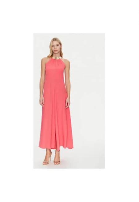 Дамска рокля -  305172471 - Акрил - Оранжев - Оранжев