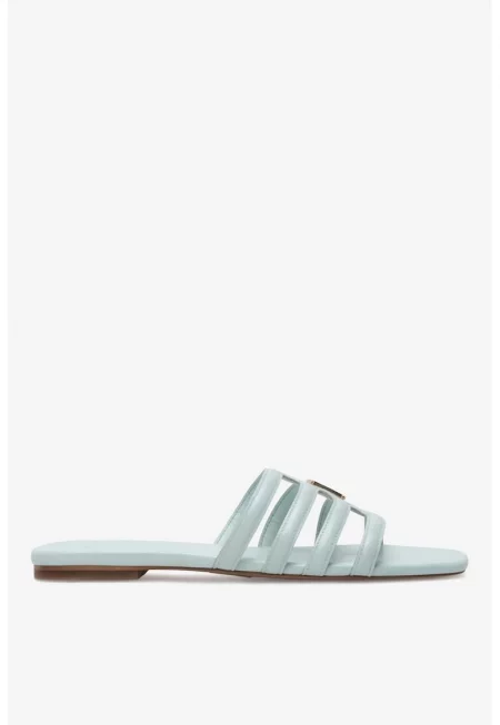 Дамски чехли  5905588360735 - Естествена кожа - Зелени