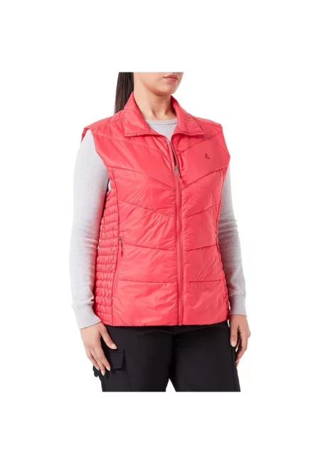 Дамски елек Schoffel Zipin! Valgrance - розов - 100% найлон - синтетичен пълнеж - без качулка -