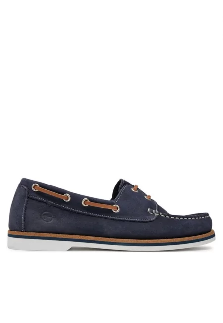 Дамски мокасини  303360993 - Естествена кожа/Нубук - Тъмносин