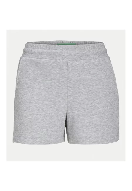 Дамски спортни шорти  12231608 - Памук/Полиестер - Сив - Сив