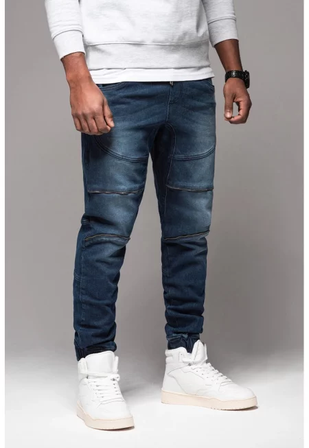 Дънки със стандартна кройка - Индигово синьо