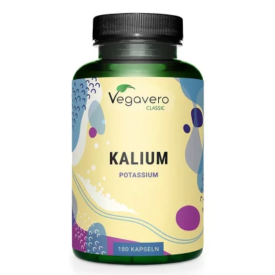 Електролитен баланс - Калий 250 mg, 180 капсули