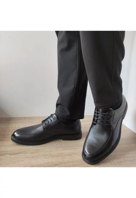 Ежедневни мъжки обувки  7D1213 - черни - Черен