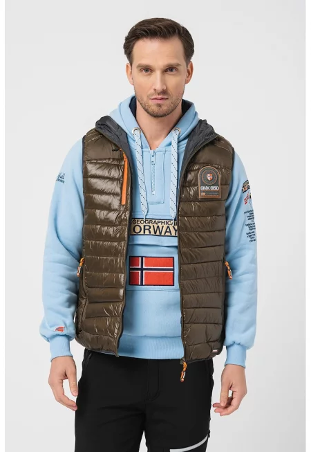 Капитониран елек с качулка Bassar