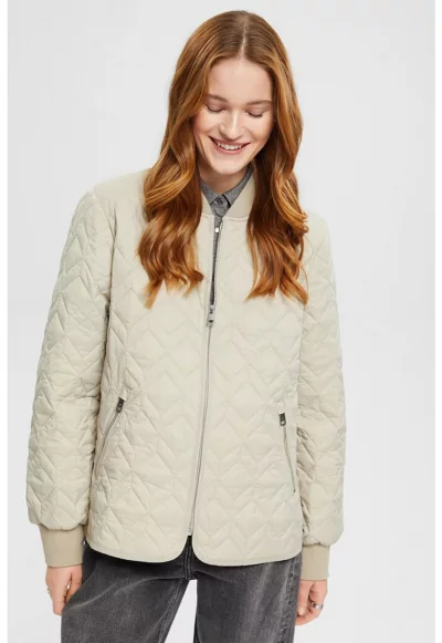 Капитонирано яке с джобове с цип