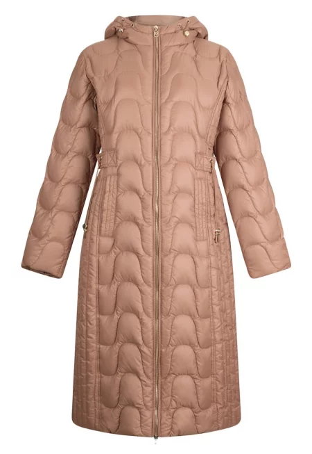 Капитонирано зимно яке с качулка