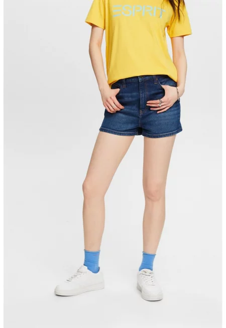 Къси дънки - Тъмносин