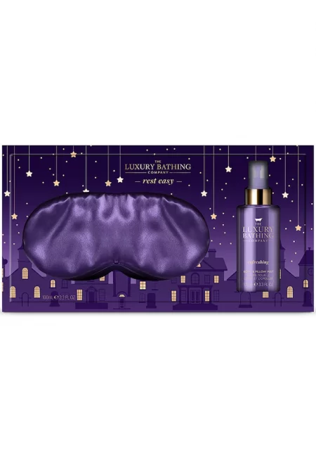 Комплект Sleep Easy -  Lavander - 100 мл Спрей за тяло и коса - Копринена маска за сън