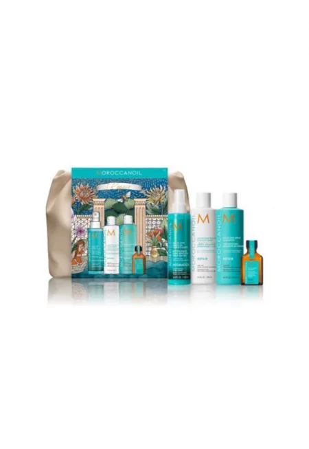 Kомплект за възстановяване на косата  A Festive Fairytale: Шампоан Moisture Repair - 250 мл + Балсам Moisture Repair - 250 мл + Балсам без отмиване All in One leave-in - 160 мл + ...